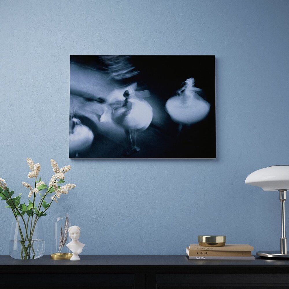 New ! IKEA PJATTERYD Picture Swirling Ballerina  27 ½x19 ¾"  805.452.76